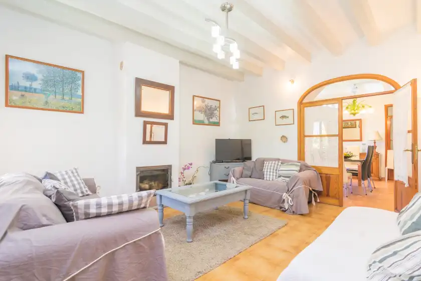 Ferienhaus auf Cas patro lau, Fornalutx