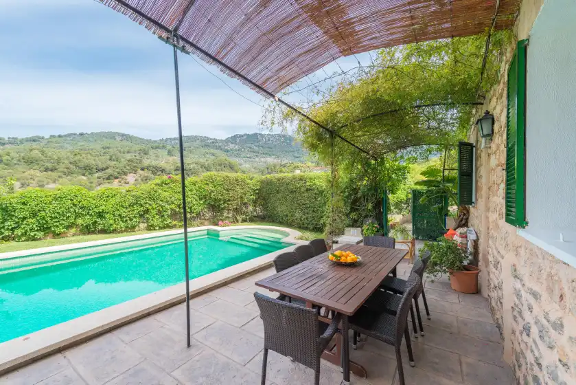 Ferienhaus auf Cas patro lau, Fornalutx