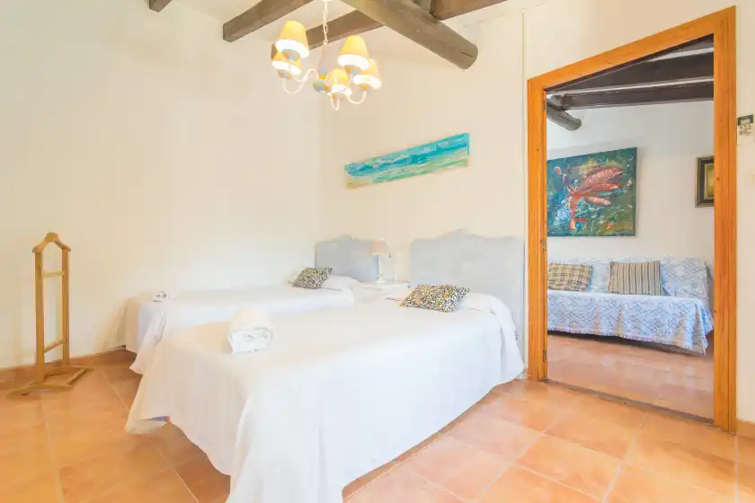 Ferienhaus auf Cas patro lau, Fornalutx