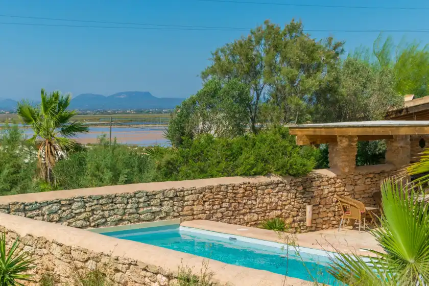 Ferienhaus auf Villa es molí des trenc, Campos