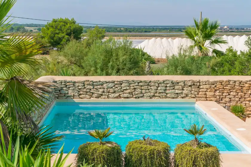 Ferienhaus auf Villa es molí des trenc, Campos