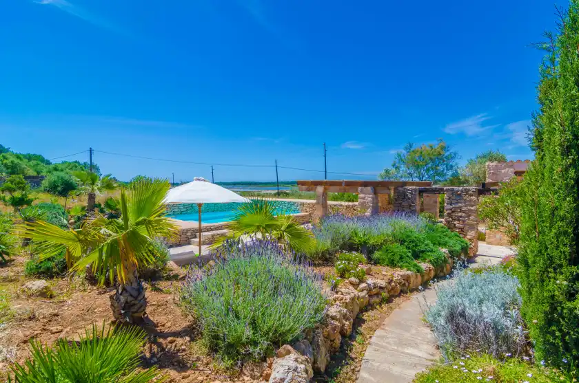 Ferienhaus auf Villa es molí des trenc, Campos