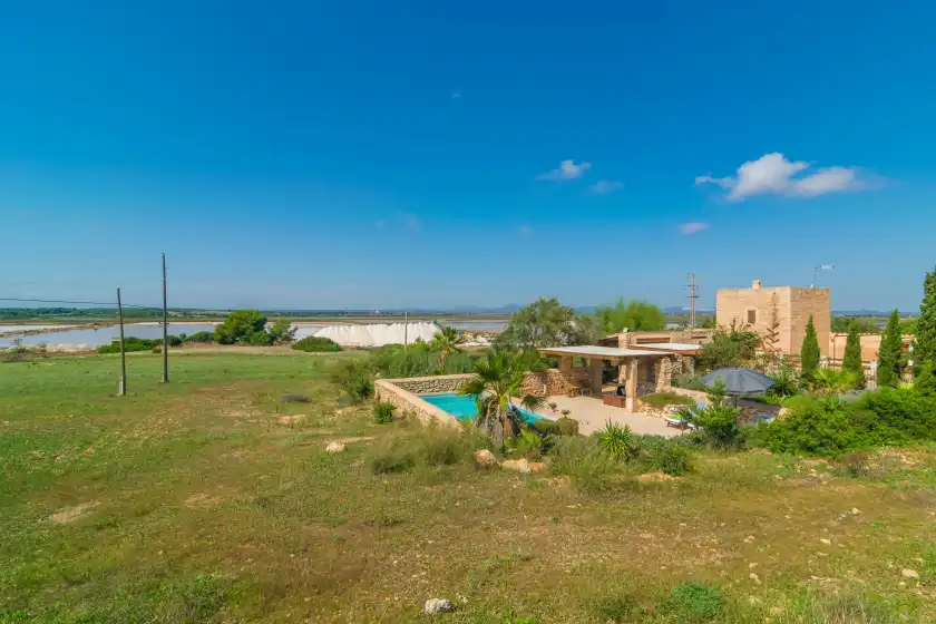 Ferienhaus auf Villa es molí des trenc, Campos