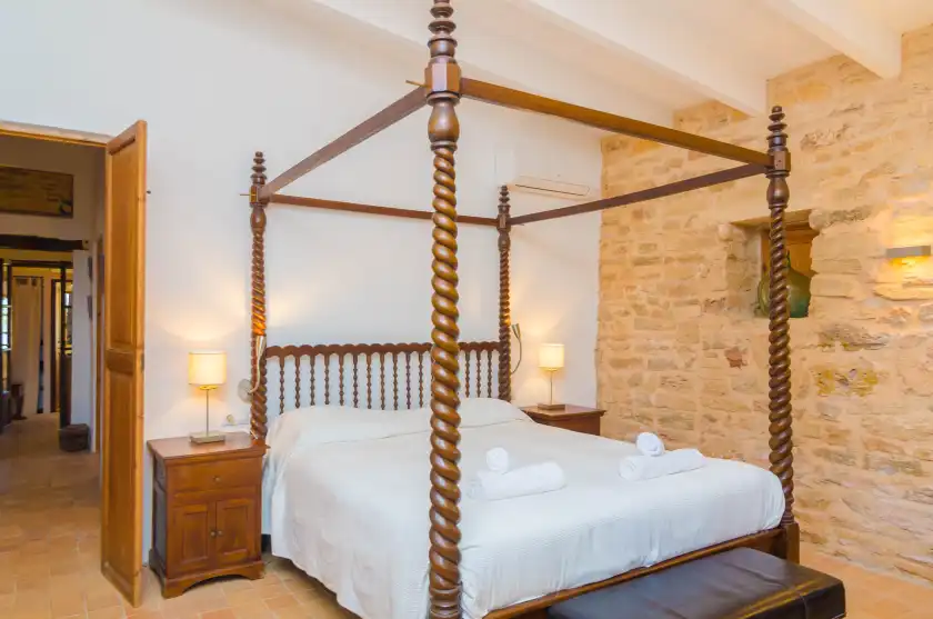 Ferienhaus auf Villa es molí des trenc, Campos