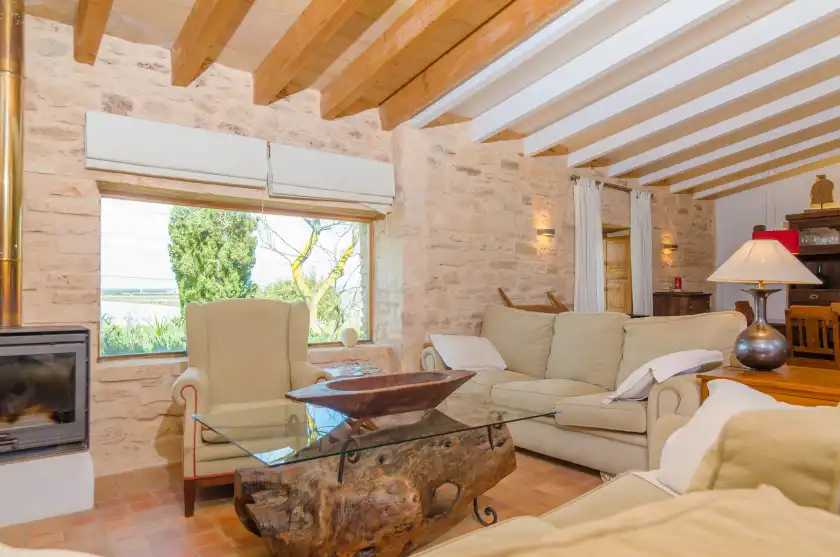 Ferienhaus auf Villa es molí des trenc, Campos