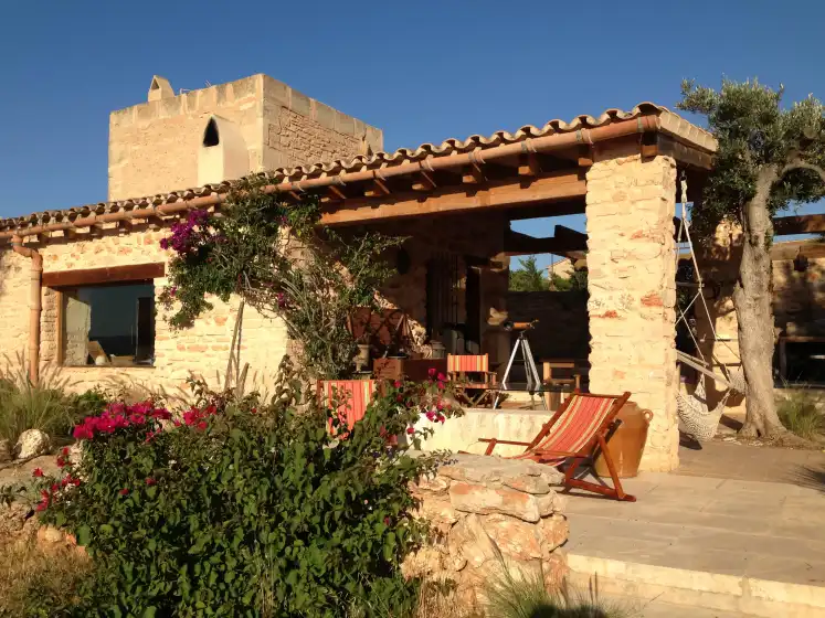 Ferienhaus auf Villa es molí des trenc, Campos