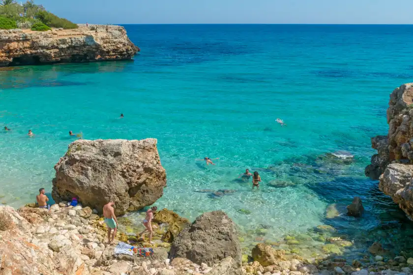 Ferienhaus auf Cala rafalino, s'Illot-Cala Morlanda