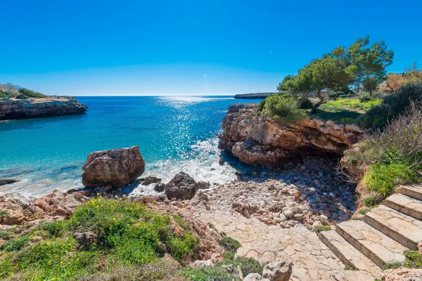 Ferienhaus auf Cala rafalino, s'Illot-Cala Morlanda
