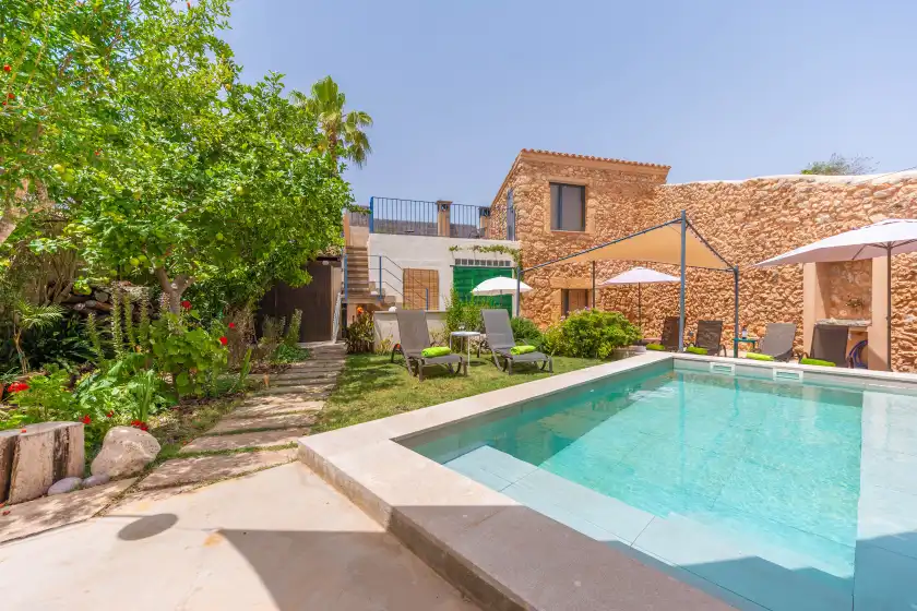 Ferienhaus auf Sa teulera de pina, Pina
