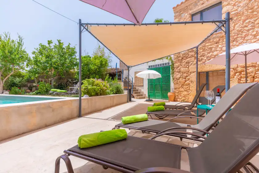 Ferienhaus auf Sa teulera de pina, Pina