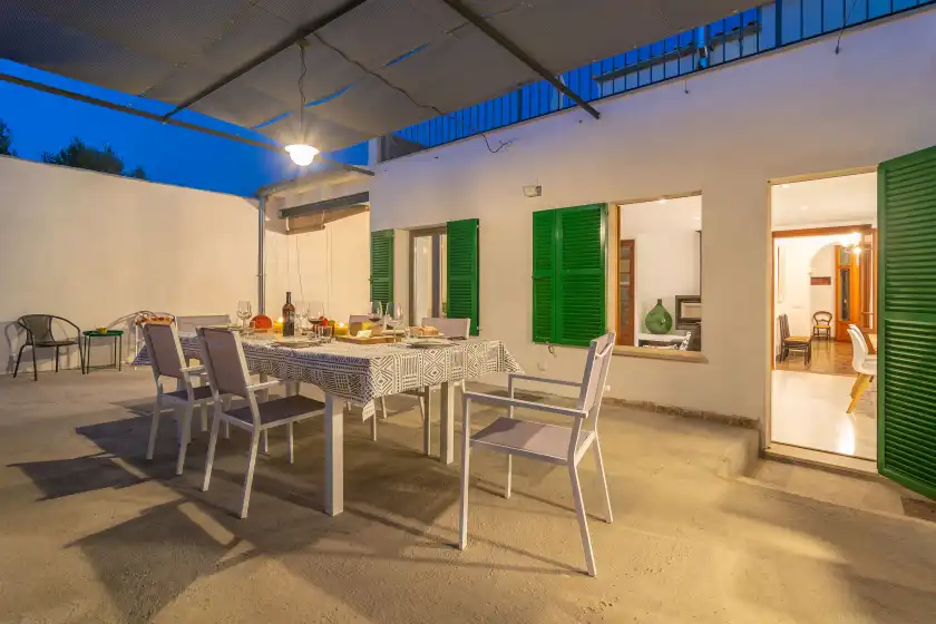Ferienhaus auf Sa teulera de pina, Pina