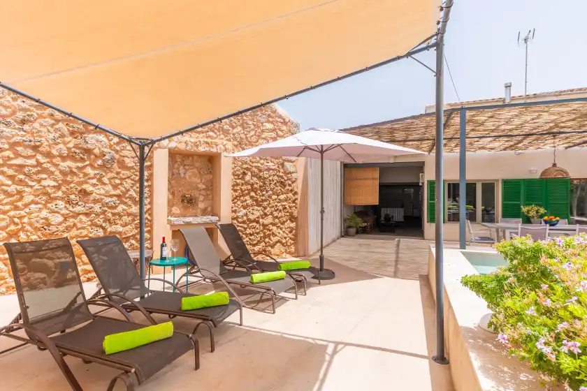 Ferienhaus auf Sa teulera de pina, Pina