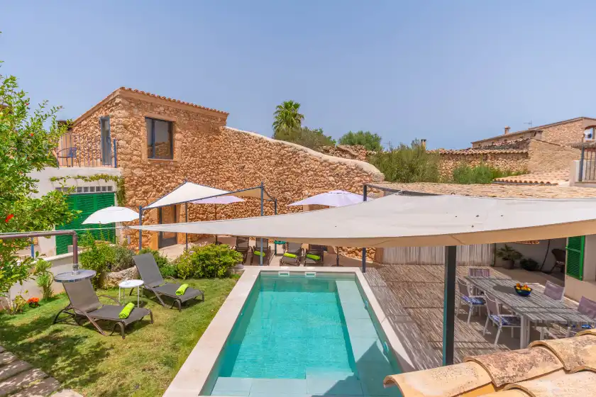 Ferienhaus auf Sa teulera de pina, Pina