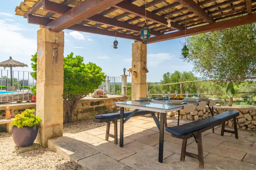 Ferienhaus auf Finca son puça, Petra