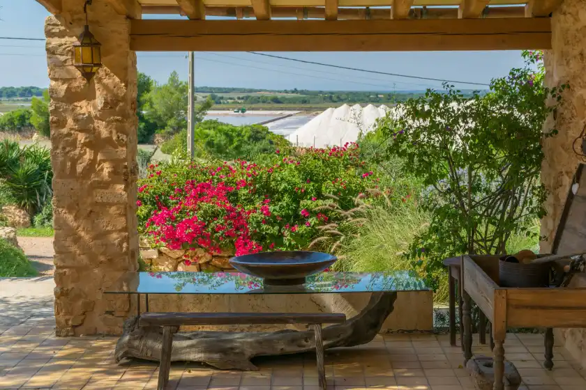 Ferienhaus auf Villa es molí des trenc, Campos