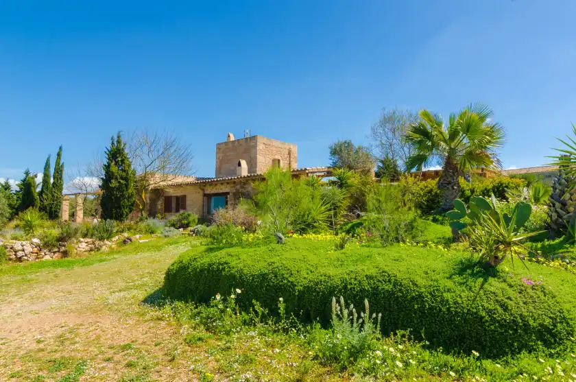 Ferienhaus auf Villa es molí des trenc, Campos