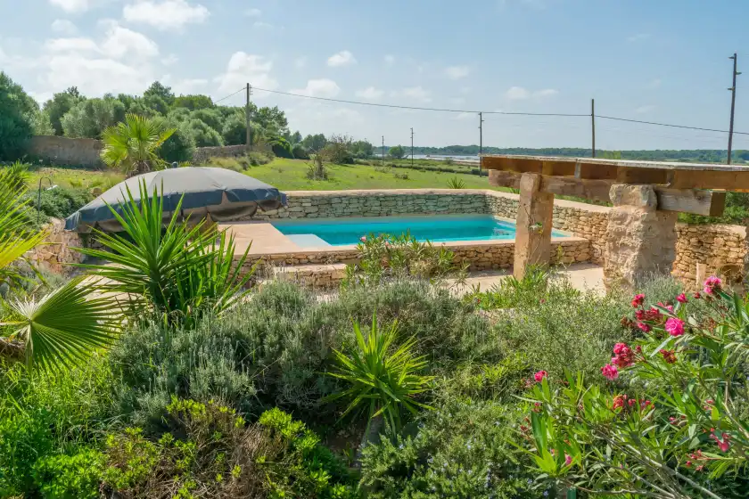 Ferienhaus auf Villa es molí des trenc, Campos