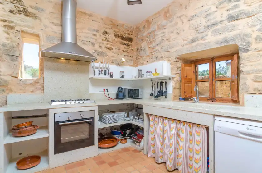 Ferienhaus auf Villa es molí des trenc, Campos