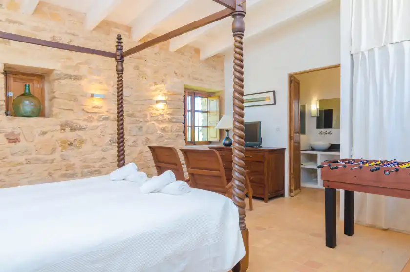 Ferienhaus auf Villa es molí des trenc, Campos