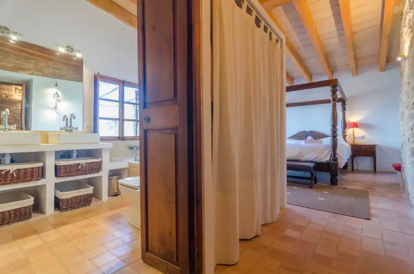 Ferienhaus auf Villa es molí des trenc, Campos
