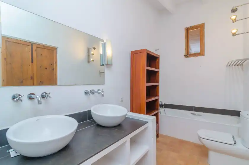 Ferienhaus auf Villa es molí des trenc, Campos