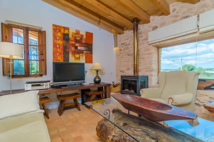 Ferienhaus auf Villa es molí des trenc, Campos