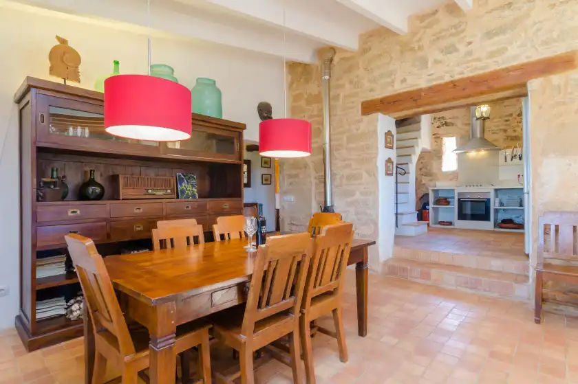 Ferienhaus auf Villa es molí des trenc, Campos