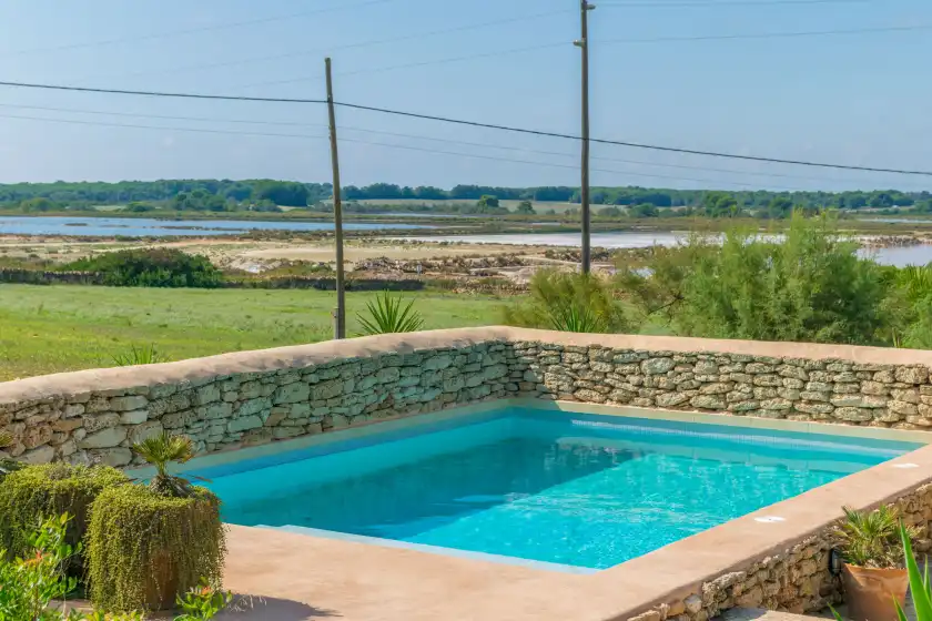 Ferienhaus auf Villa es molí des trenc, Campos