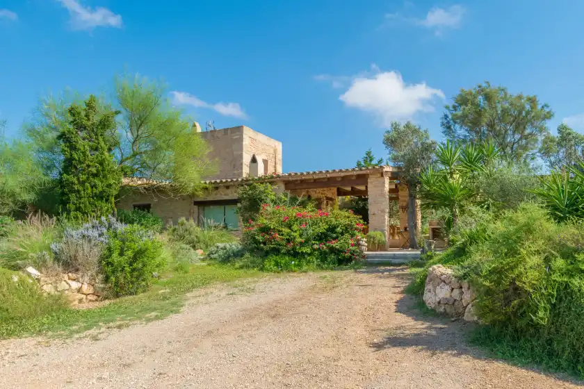 Ferienhaus auf Villa es molí des trenc, Campos