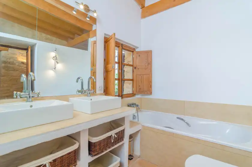 Ferienhaus auf Villa es molí des trenc, Campos