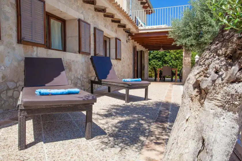 Ferienhaus auf Sa font, Petra