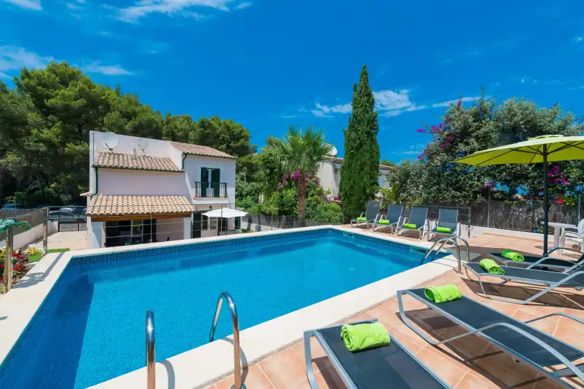 Ferienhaus auf El pinar, Cala Sant Vicenç