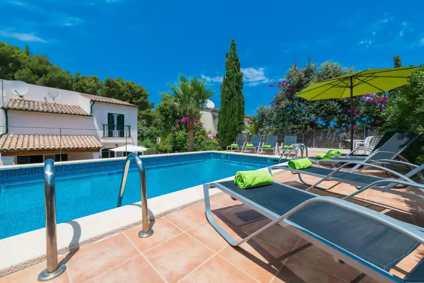 Ferienhaus auf El pinar, Cala Sant Vicenç