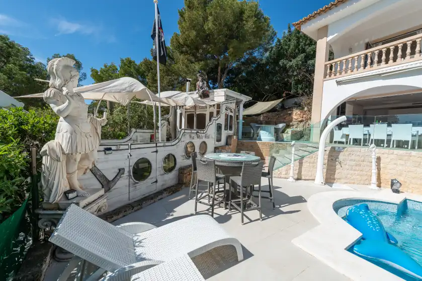 Ferienhaus auf Villa ocean view, Santa Ponça