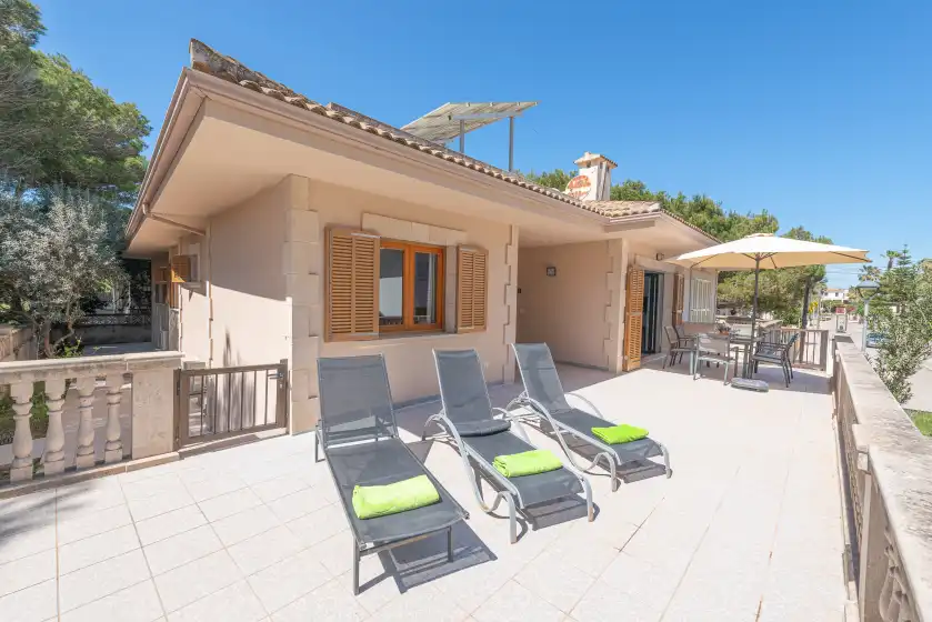 Ferienhaus auf Villa canta, Platja de Muro